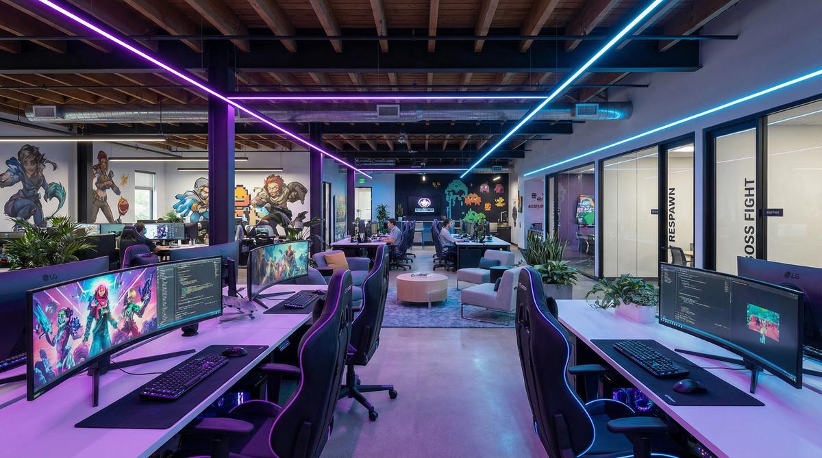 开元棋牌公司办公环境